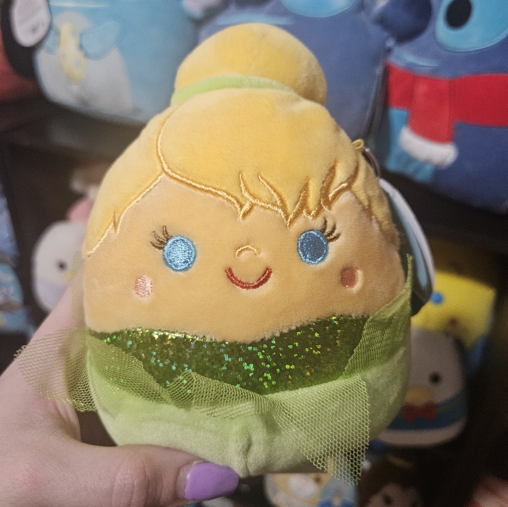NWT Squishmallows Tinkerbell 5“ Disney Tink from Peter Pan